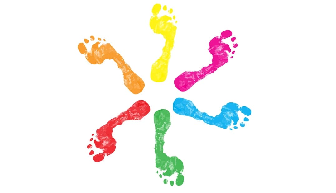 Creates Fun Footprints
