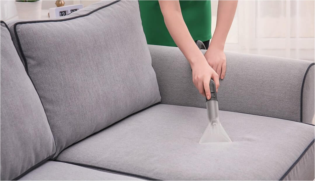 Cleans Upholstery Spills