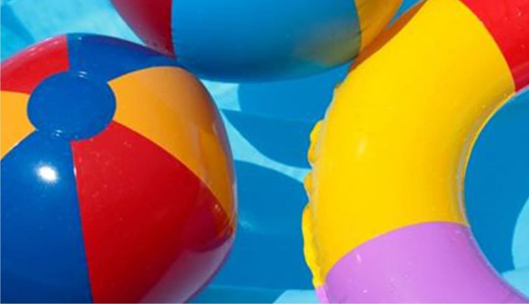 Cleans Grimy Pool Toys